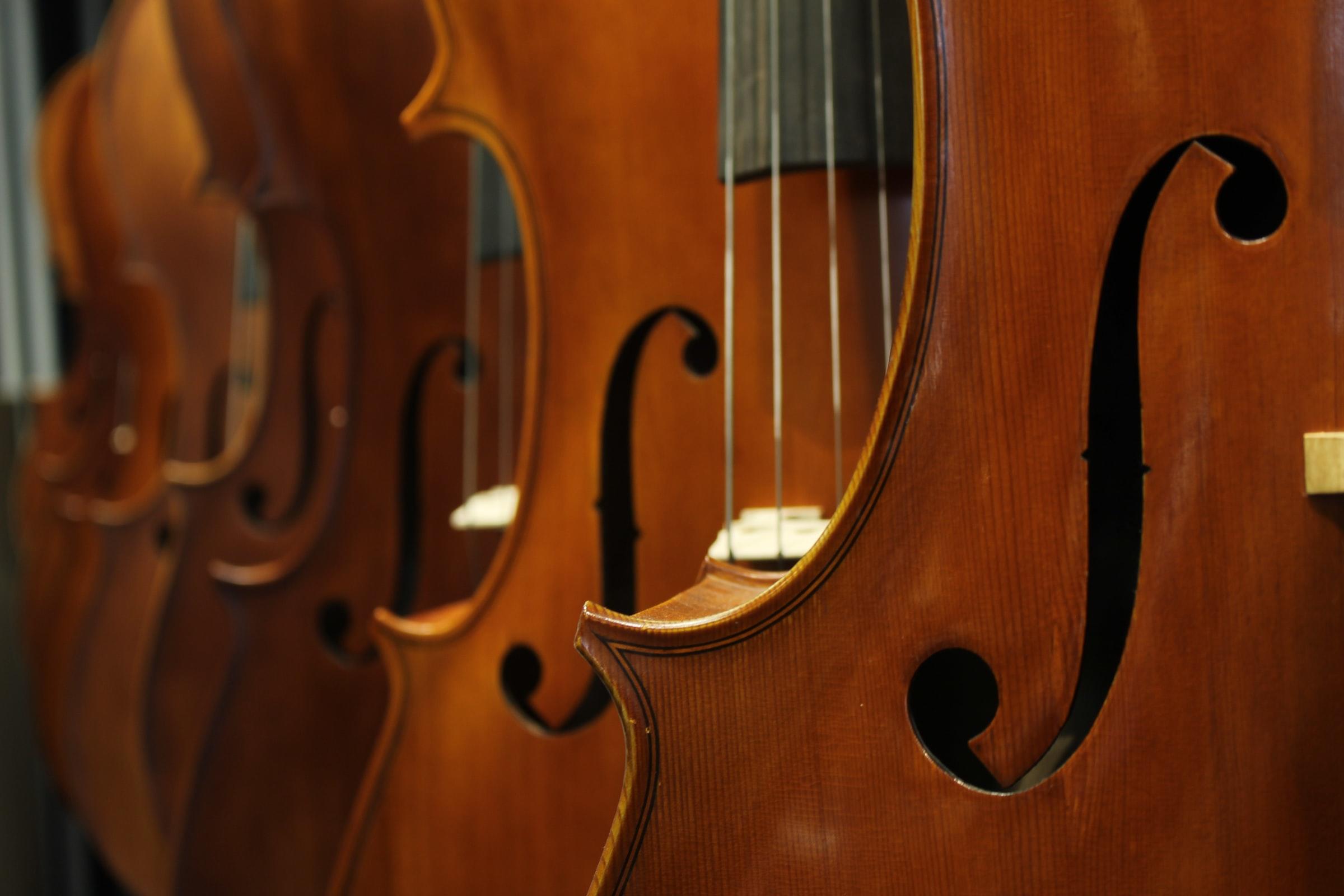 tamaño del violin para niños y niñas